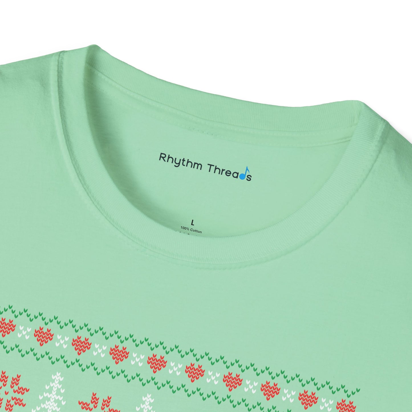 Joy Tuba World Tuba Ugly Christmas Sweater T-Shirt