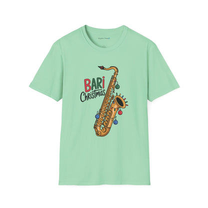 Bari Christmas Bari Sax Christmas Shirt
