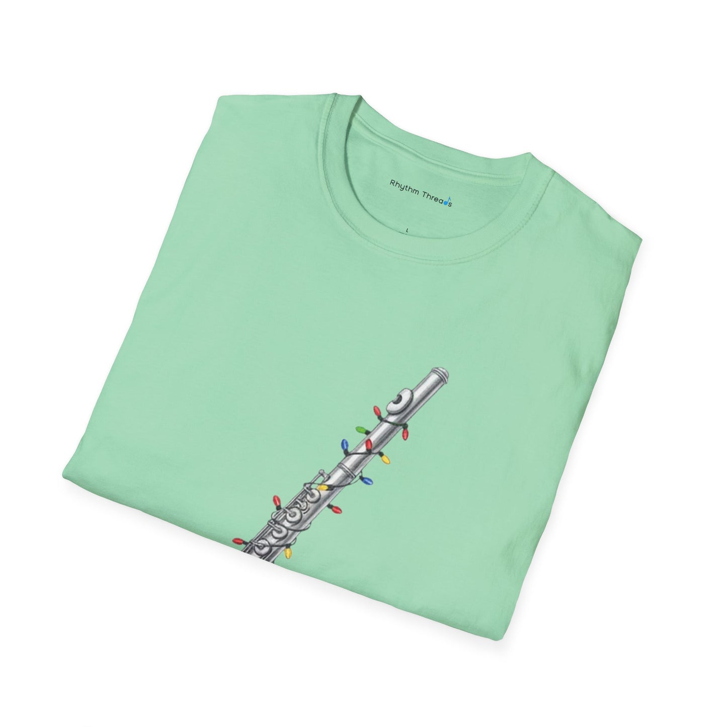 Flute Christmas Light Shirt