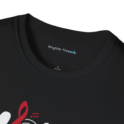 XOXO Valentines Music Shirt