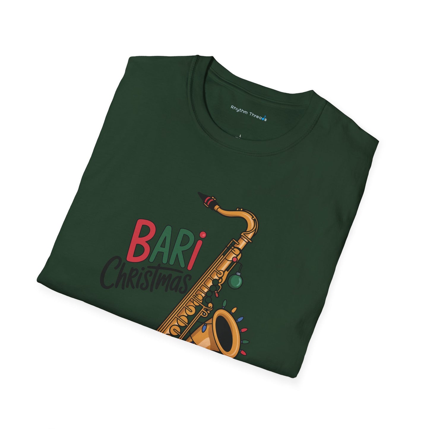 Bari Christmas Bari Sax Christmas Shirt