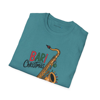 Bari Christmas Bari Sax Christmas Shirt