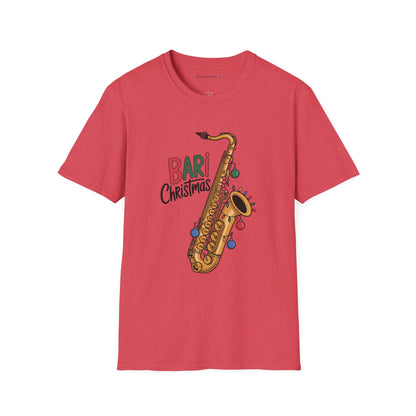 Bari Christmas Bari Sax Christmas Shirt