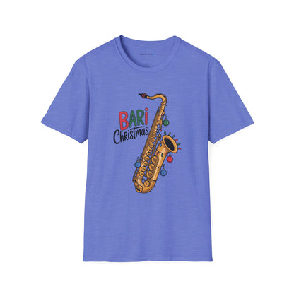 Bari Christmas Bari Sax Christmas Shirt
