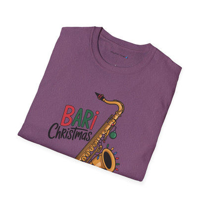 Bari Christmas Bari Sax Christmas Shirt