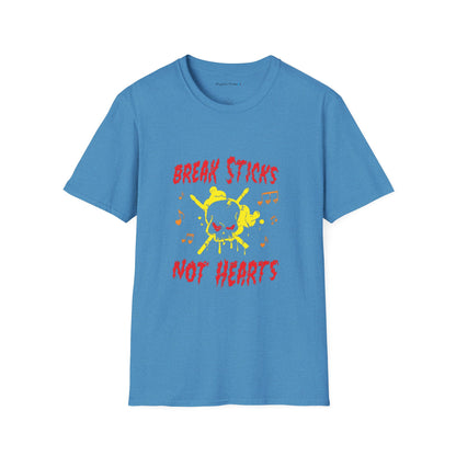 Break Sticks Not Hearts Shirt